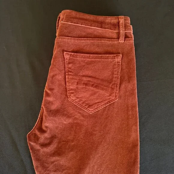 Free People x Driftwood Farrah Embroidered Cord Jeans Sz 28 - Picture 7 of 15